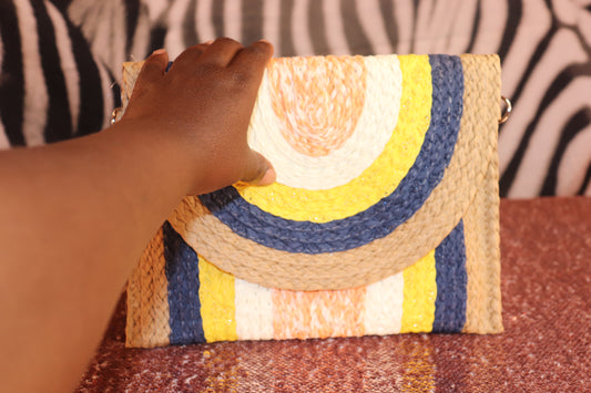 The Mrs’s Straw Clutch