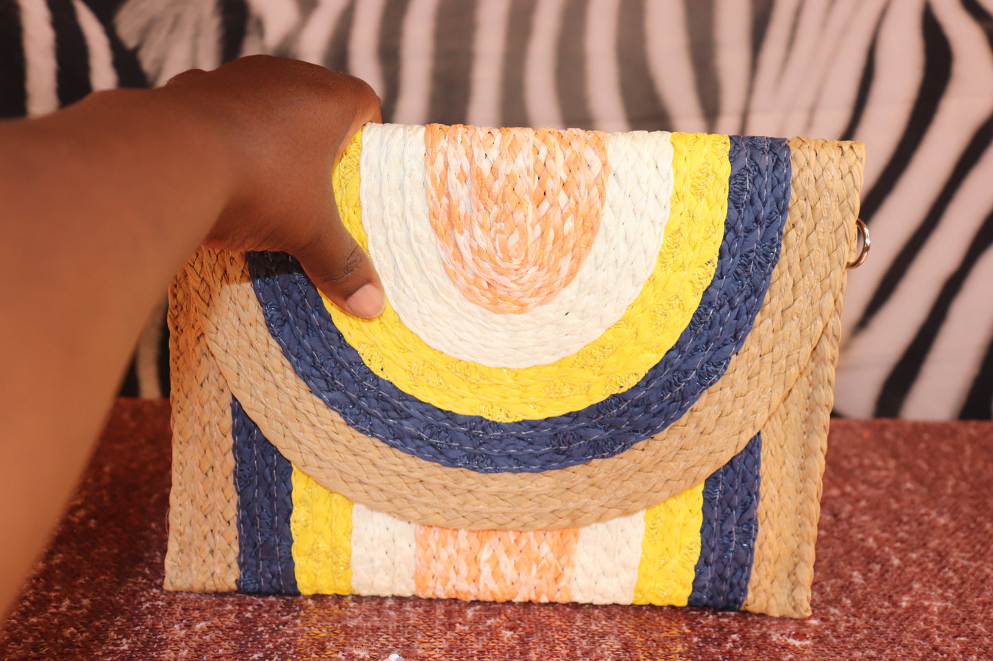 The Mrs’s Straw Clutch