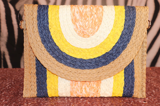 The Mrs’s Straw Clutch