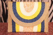 Load image into Gallery viewer, The Mrs’s Straw Clutch
