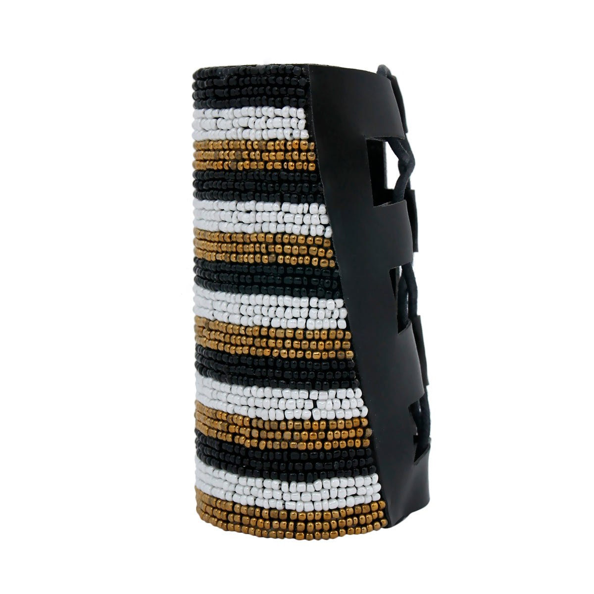 Women's Striped Embroidered Cuff